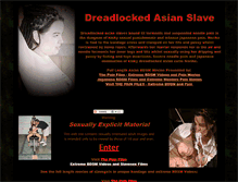 Tablet Screenshot of dreadlocked.com